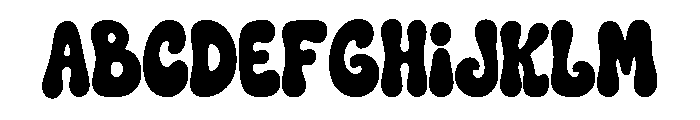 Gogal Font UPPERCASE