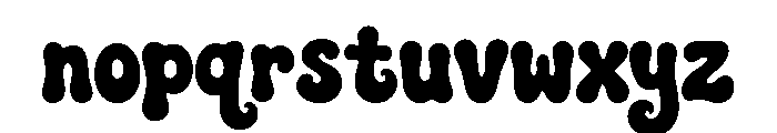 Gogal Font LOWERCASE