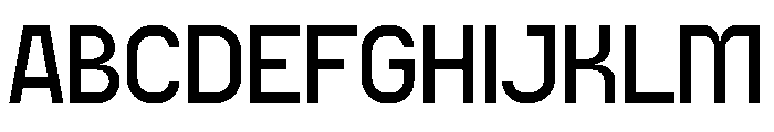 Gogsen Font UPPERCASE