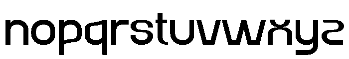 Gogsen Font LOWERCASE