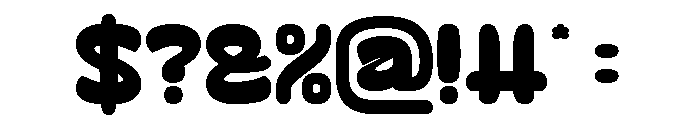 Going Right Bold Font OTHER CHARS