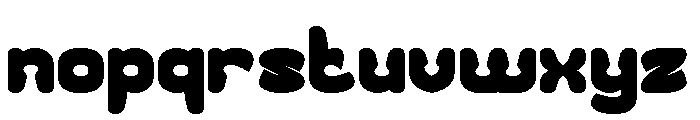 Going Right Bold Font LOWERCASE