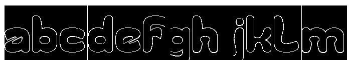 Going Right-Hollow-Inverse FONT