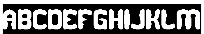 Going Right-Inverse Font UPPERCASE