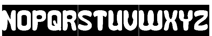 Going Right-Inverse Font UPPERCASE