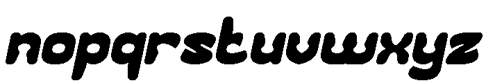 Going Right Italic Font LOWERCASE