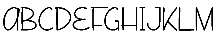 Going Today Font UPPERCASE