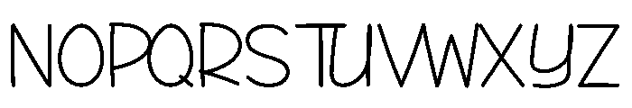 Going Today Font UPPERCASE