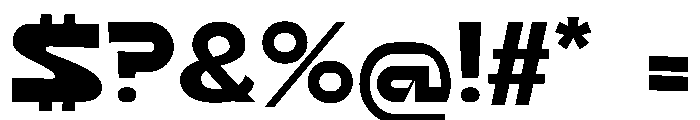 Goitted Font OTHER CHARS