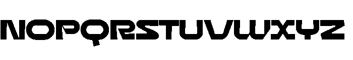Goitted Font UPPERCASE