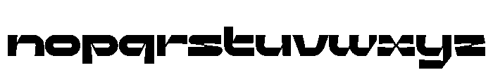 Goitted Font LOWERCASE