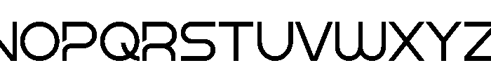 Goks Font UPPERCASE