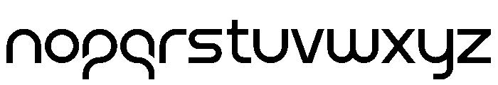 Goks Font LOWERCASE