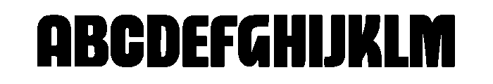 Gokta Font UPPERCASE