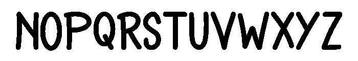 Gold Craft Regular Font LOWERCASE