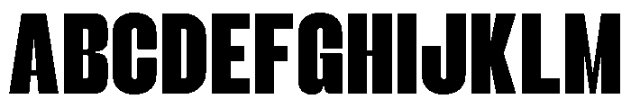 Gold Roger Regular Font UPPERCASE