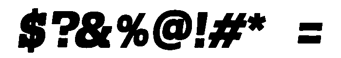 Gold Wildwest Font OTHER CHARS