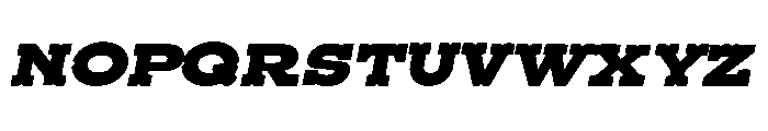 Gold Wildwest Font UPPERCASE