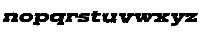 Gold Wildwest Font LOWERCASE