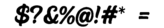 Golden_Age Font OTHER CHARS