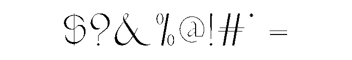 Golden Autumn Font OTHER CHARS