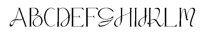 Golden Autumn Font UPPERCASE