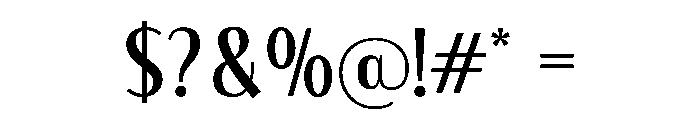 Golden Avenue Regular Font OTHER CHARS