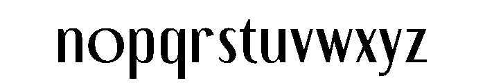 Golden Avenue Regular Font LOWERCASE