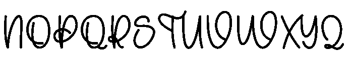 Golden Butter Font UPPERCASE