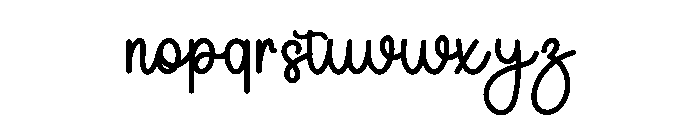 Golden Butter Font LOWERCASE