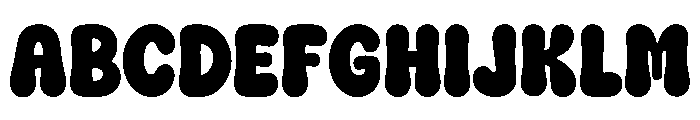 Golden Charm Regular Font UPPERCASE