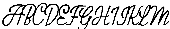 Golden Crumbs One Font UPPERCASE