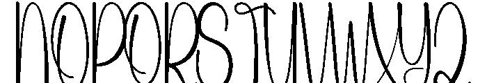 Golden Daylight Font UPPERCASE