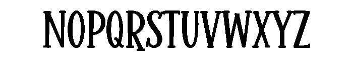 Golden Farmhouse Font UPPERCASE