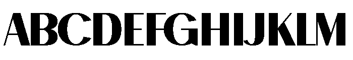 Golden Grandma Regular Font UPPERCASE