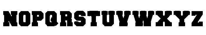 Golden Grock Regular Font UPPERCASE