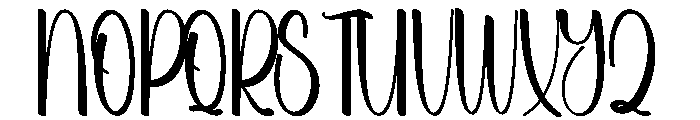 Golden Holiday Font UPPERCASE
