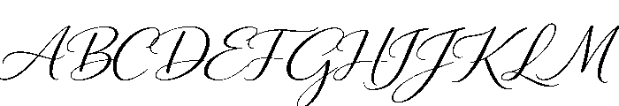 Golden Life Lite Font UPPERCASE