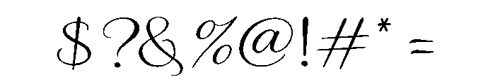 Golden Life Font OTHER CHARS