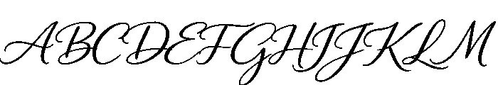 Golden Life Font UPPERCASE