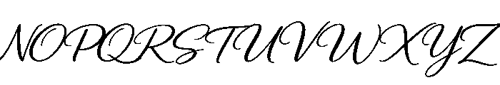 Golden Life Font UPPERCASE