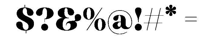 Golden Lush Regular Font OTHER CHARS
