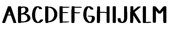 Golden Memory Font UPPERCASE
