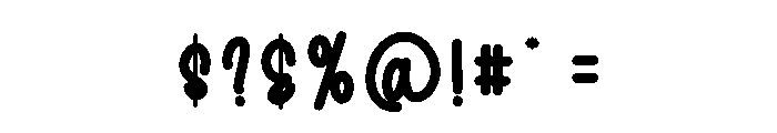 Golden Money Font OTHER CHARS