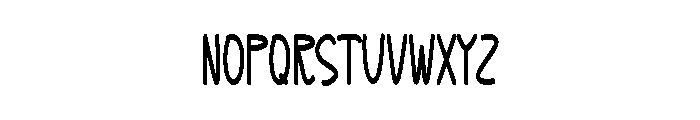 Golden Morning Font UPPERCASE