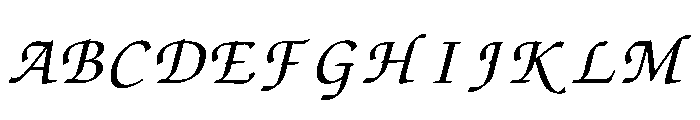 Golden Quill Prototype Regular Font UPPERCASE
