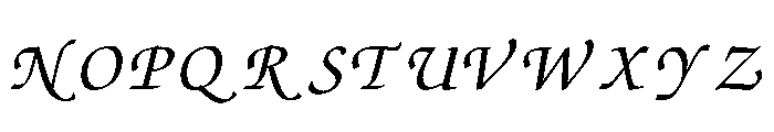 Golden Quill Prototype Regular Font UPPERCASE