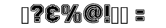 Golden School Regular Font OTHER CHARS