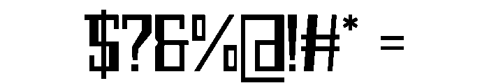 Golden Silence Regular Font OTHER CHARS