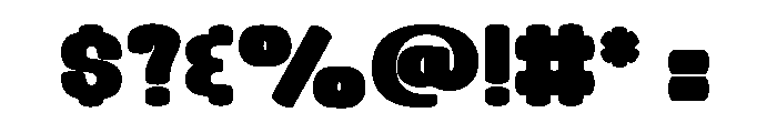 Golden Sleigh Font OTHER CHARS